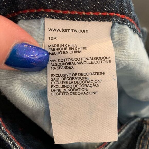Tommy Hilfiger Freedom Baby Bootcut Jeans sz 10 EUC - Picture 6 of 6